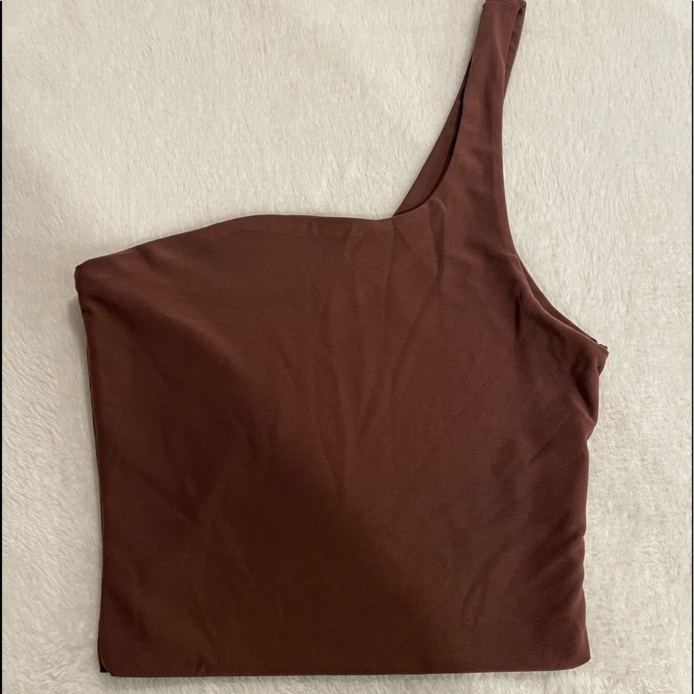 Shoulder top - brown